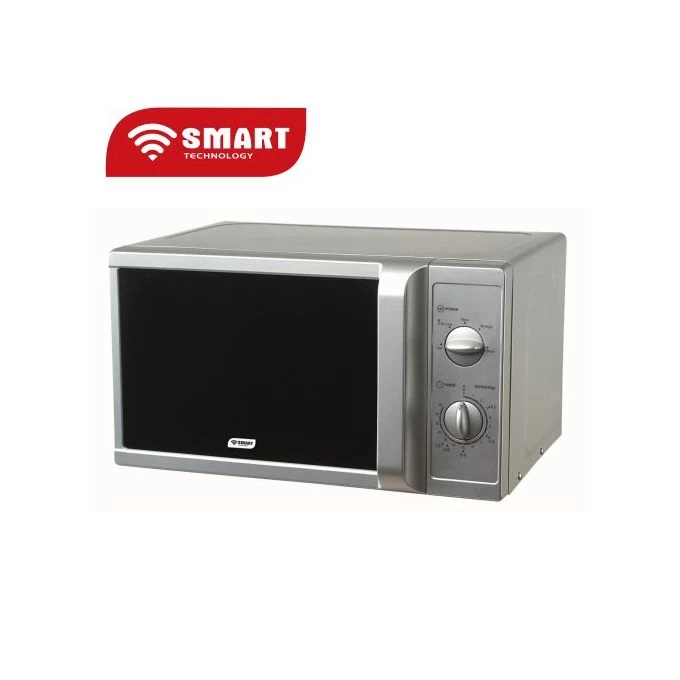 SMART TECHNOLOGY Micro-Onde-STMW-20WG -20L-700W- 5 Niveaux- Gris- Garantie 3 Moi