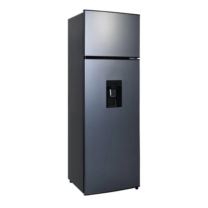 Nasco Réfrigérateur ave Distributeur d'eau - 380L - Nasf2-380Wd-Fl - Gris - Gara