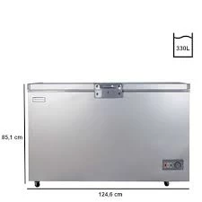 Nasco Congélateur Horizontal  NAS-425FL - 330L - 1 Porte - 1 Panier à L'Intérieu